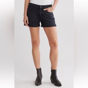 NWT FRAME Grand Garcon High Waist Denim Shorts Size 25 Secrecy